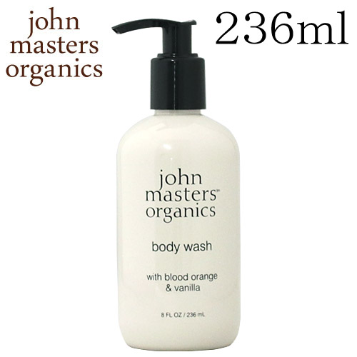 ジョンマスターオーガニック ブラッドオレンジ＆バニラ ボディウォッシュ 236ml / John Masters Organics