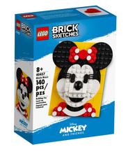 【レゴ ブロックスケッチ】ミニーマウス 40457