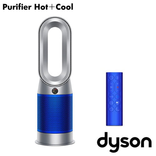 【取寄品】Dyson 空気清浄ファンヒーター Purifier Hot＋Cool シルバー/ブルー HP07SB