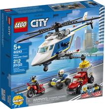 【レゴ シティ】ポリス　ヘリコプターの追跡 60243