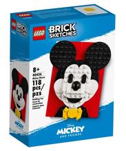 【レゴ ブロックスケッチ】ミッキーマウス　40456